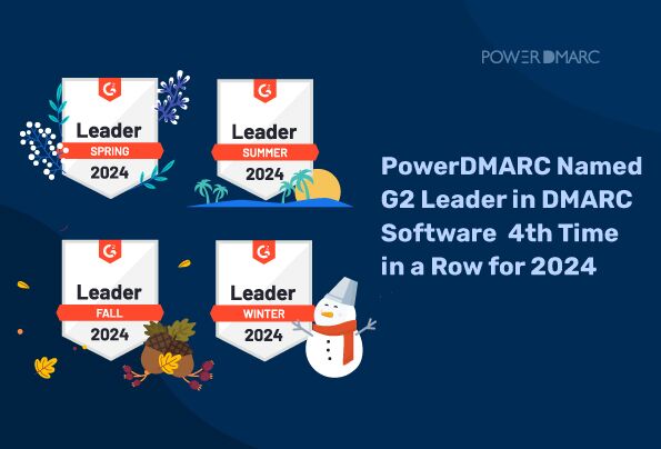 PowerDMARC nombrado líder G2 en software DMARC por cuarta vez en 2024