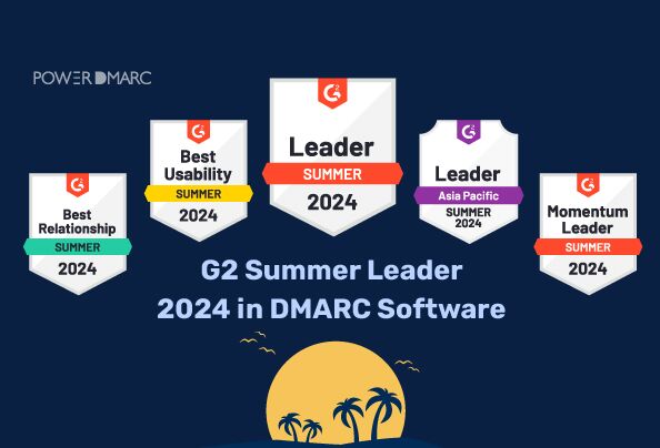 PowerDMARC Receives the Prestigious G2 Summer Leader 2025 Badge PowerDMARC