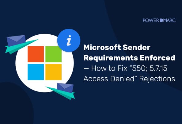 Microsoft Sender Requirements Enforced — How to Fix “550; 5.7.15 Access Denied” Rejections Microsoft sender requirements