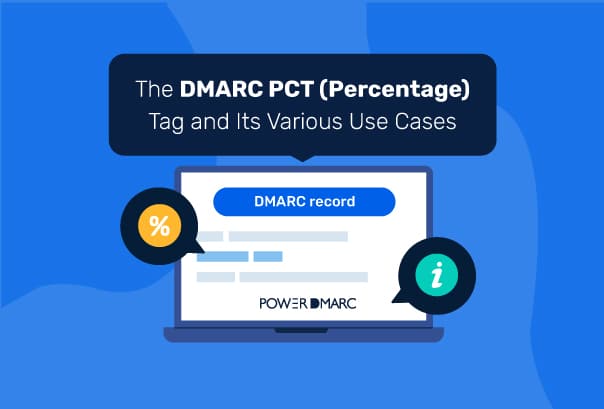 Qu'est-ce que la balise pct (pourcentage) dans un enregistrement DMARC ?