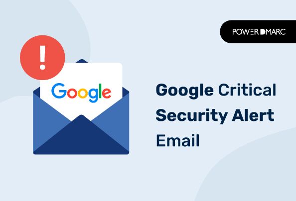 Correo electrónico de alerta de seguridad crítica de Google