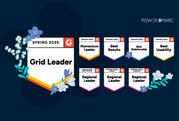 PowerDMARC reconocido como líder de la red para DMARC en G2 Spring Reports 2025