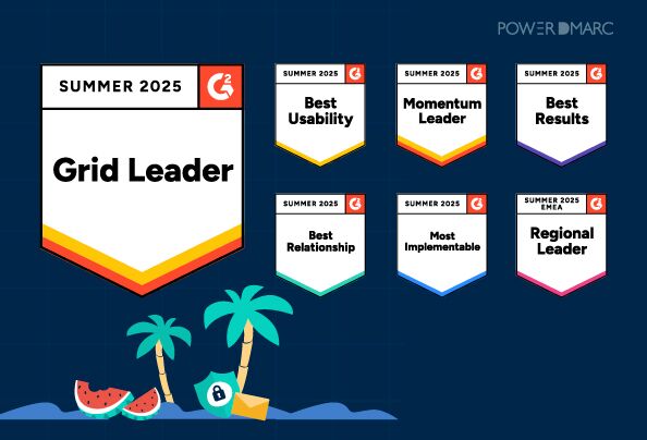 PowerDMARC domina G2 Summer Reports 2025 en la categoría de software DMARC