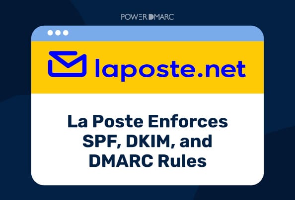 La Poste aplica las normas SPF, DKIM y DMARC
