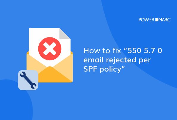 Cómo solucionar "550 5.7 0 Correo electrónico rechazado por política SPF"