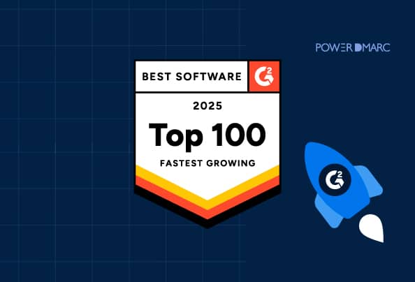 PowerDMARC figura entre las 100 empresas de software de más rápido crecimiento de G2 en 2025